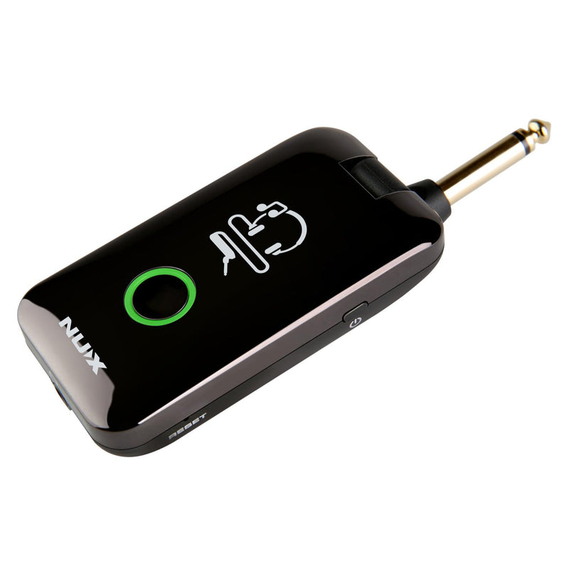 NUX MP-2 Mighty Plug Guitar and Bass Modeling Headphone Amplug w/ Bluetooth