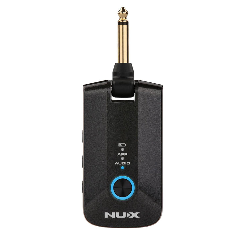 NUX MP-3 Mighty Plug Pro Guitar and Bass Modeling Headphone Amp w/ Bluetooth