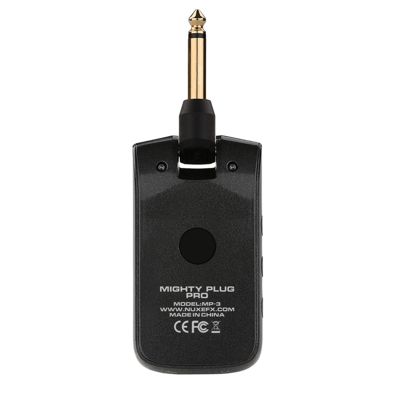 NUX MP-3 Mighty Plug Pro Guitar and Bass Modeling Headphone Amp w/ Bluetooth