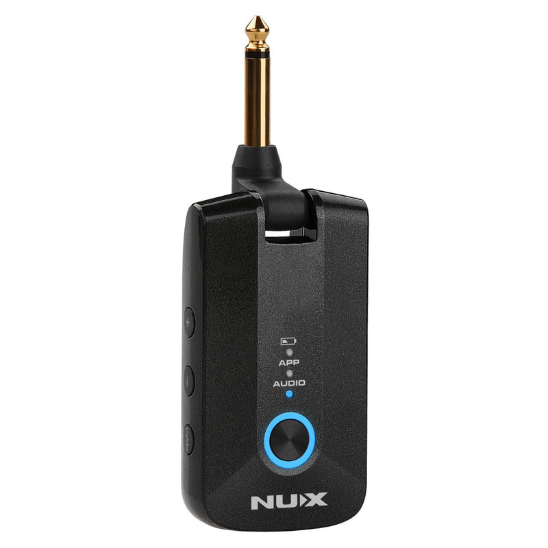 NUX MP-3 Mighty Plug Pro Guitar and Bass Modeling Headphone Amp w/ Bluetooth