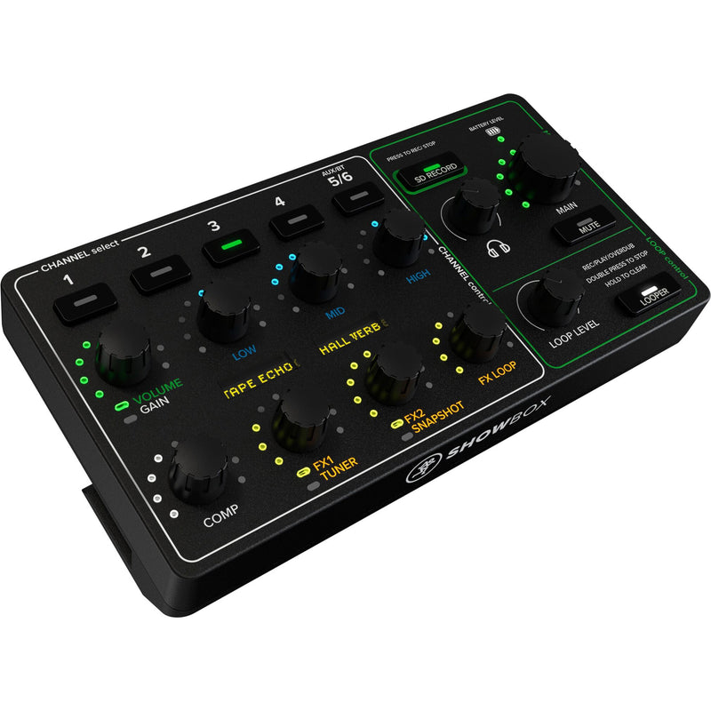 Mackie ShowBox Battery Powered All-In-One Performance Rig With Breakaway Mix Control