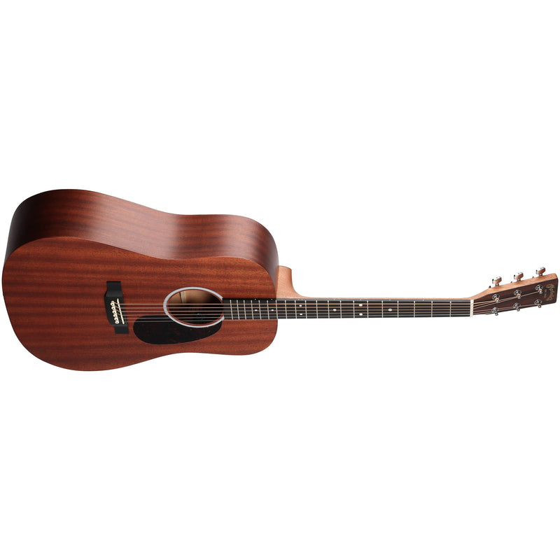 Martin D-10E Road Series Acoustic-Electric Guitar w/ Softshell Case - Natural Sapele