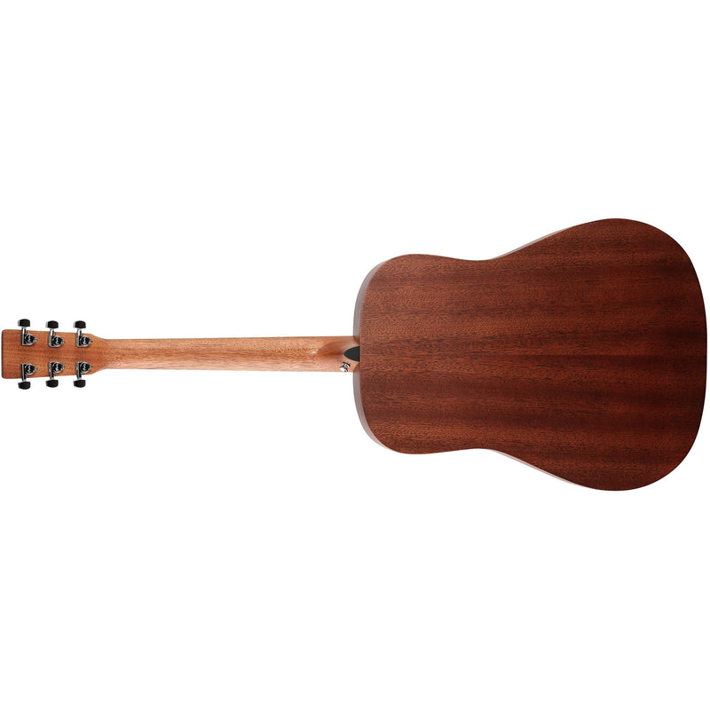 Martin D-10E Road Series Acoustic-Electric Guitar w/ Softshell Case - Natural Sapele