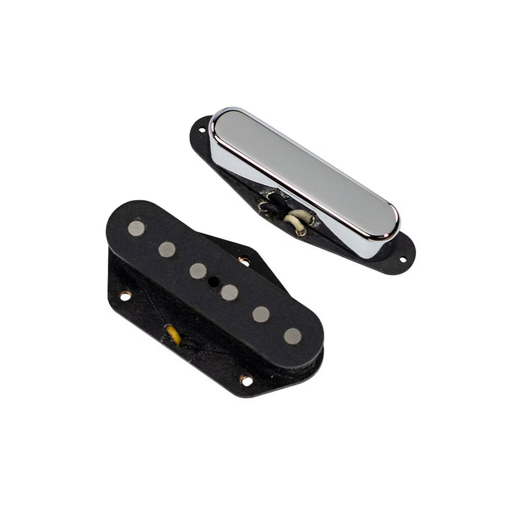 Mojotone 52 Quiet Coil Noiseless Tele Pickup Set - Chrome - S352Q381-SCC