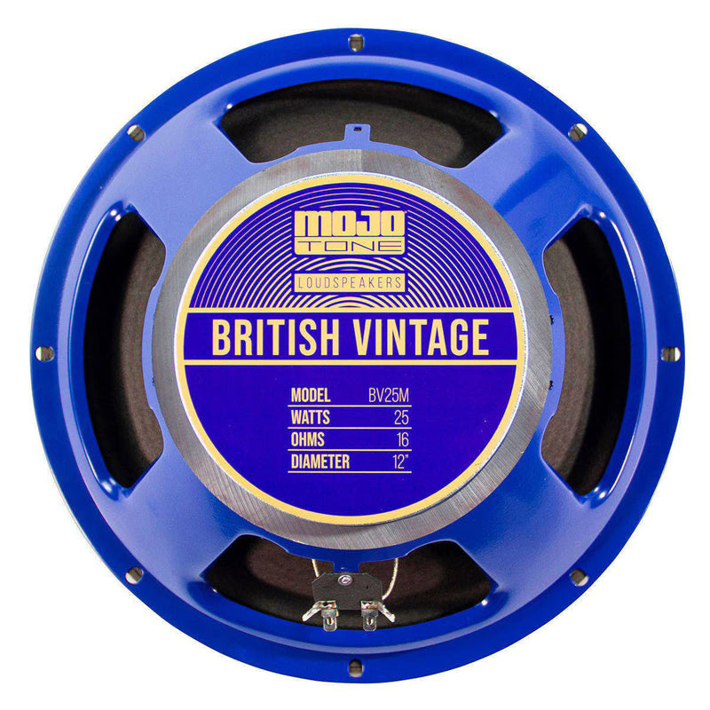 Mojotone BV-25M 12" 25 Watt British Vintage Speaker 16 OHM - 9911201