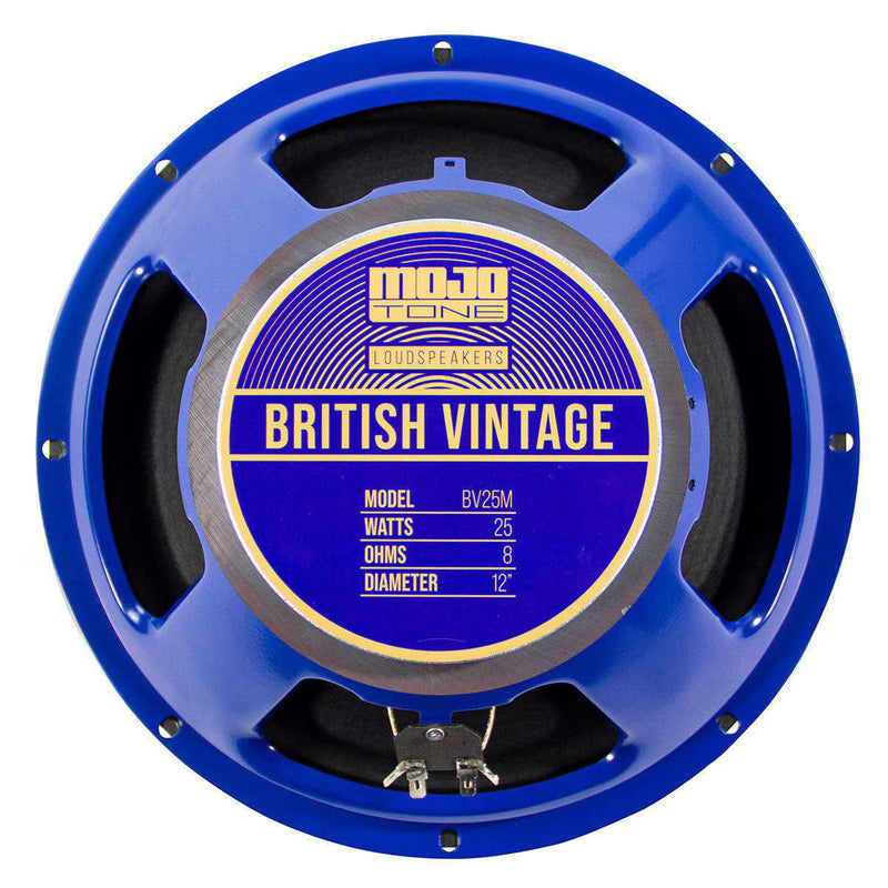 Mojotone BV-25M 12" 25 Watt British Vintage Speaker 8 OHM - 9911200