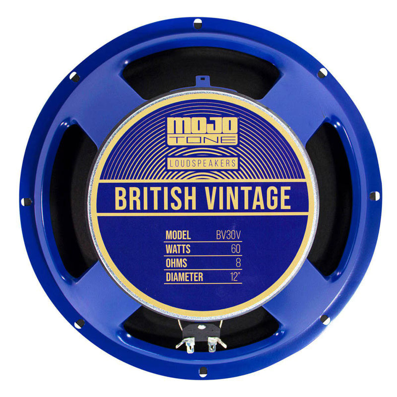 Mojotone BV-30V 12" 60 Watt British Vintage Speaker 8 OHM - 9911220