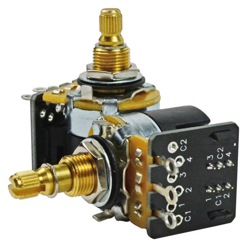 Mojotone CTS 500K DPDT PUSH-PULL POTENTIOMETER - W3500002-A (Sold Individually)