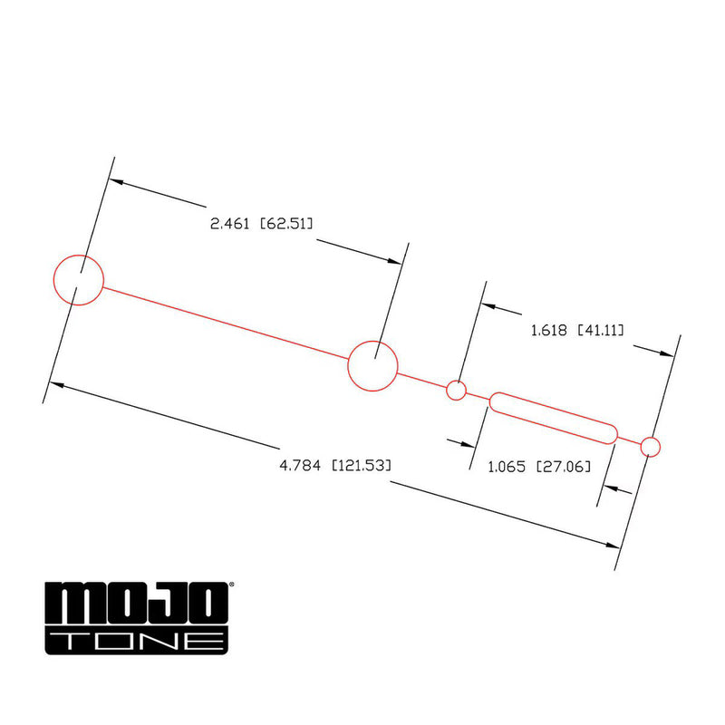 Mojotone Solderless Tele Standard Guitar Wiring Harness - Z457402-3S