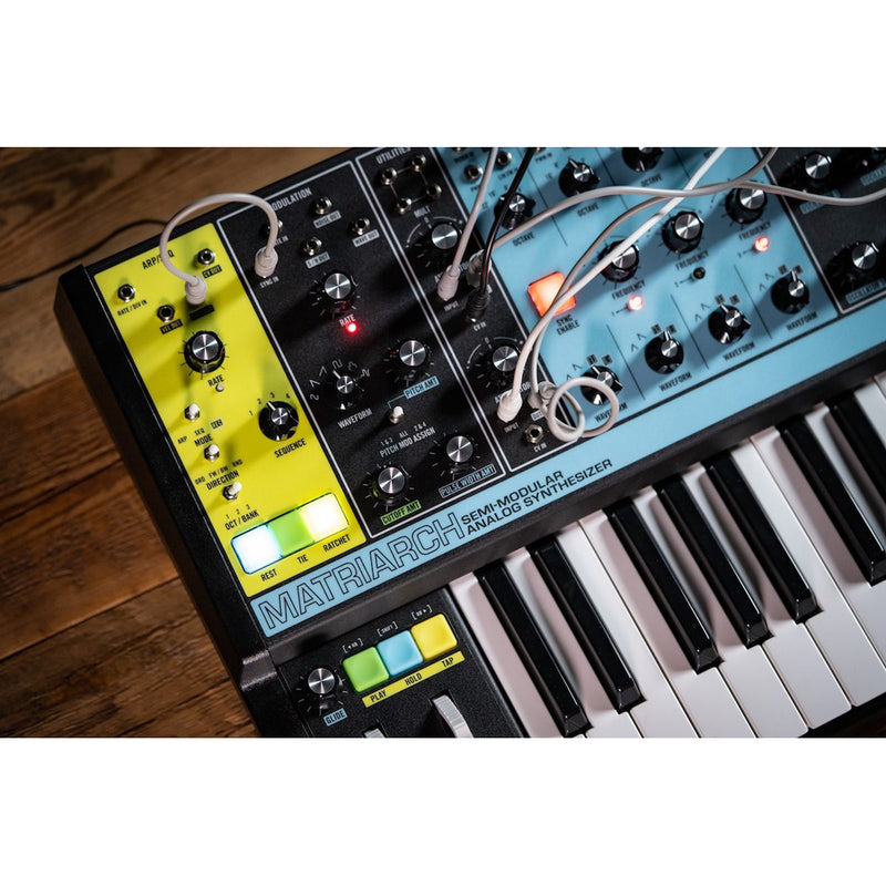 Moog Matriarch Semi-modular Analog Synthesizer and Step Sequencer