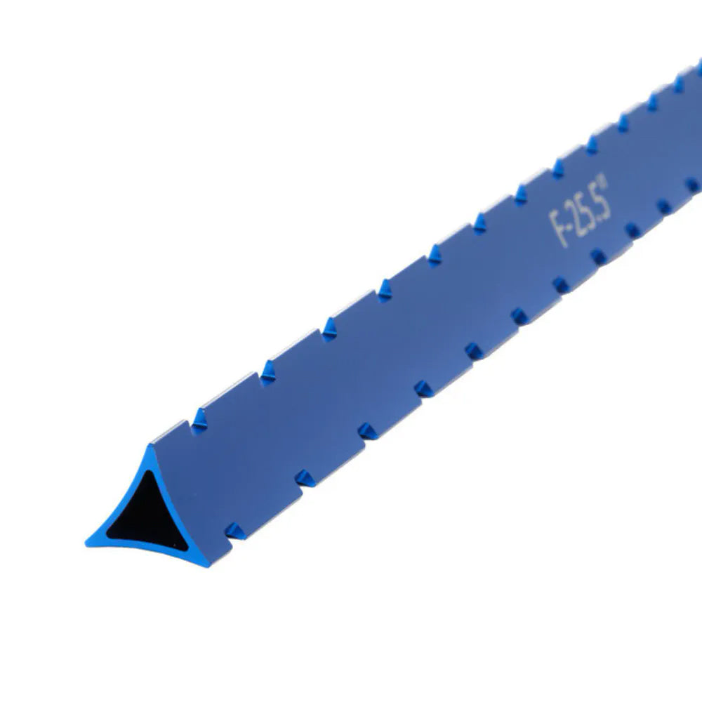 Music Nomad MN821 Tri-Beam 3 'n 1 Dual Notched Straightedge & Precision Straightedge