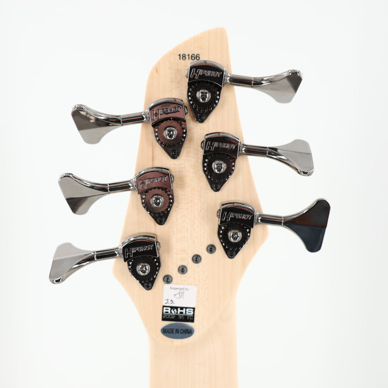 Dingwall NG3 Adam "Nolly" Getgood Signature 6-String Multi-Scale Bass - 3-PU Ferrari Green w/Maple FB