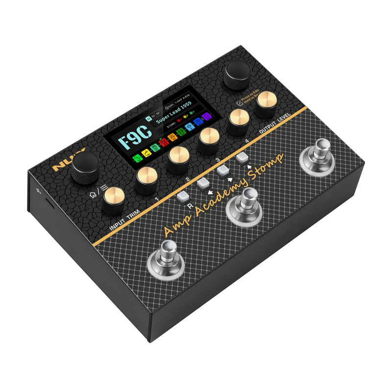 NUX NMA-3AAP Amp Academy Stomp Amp Simulation and Modeler Pedal