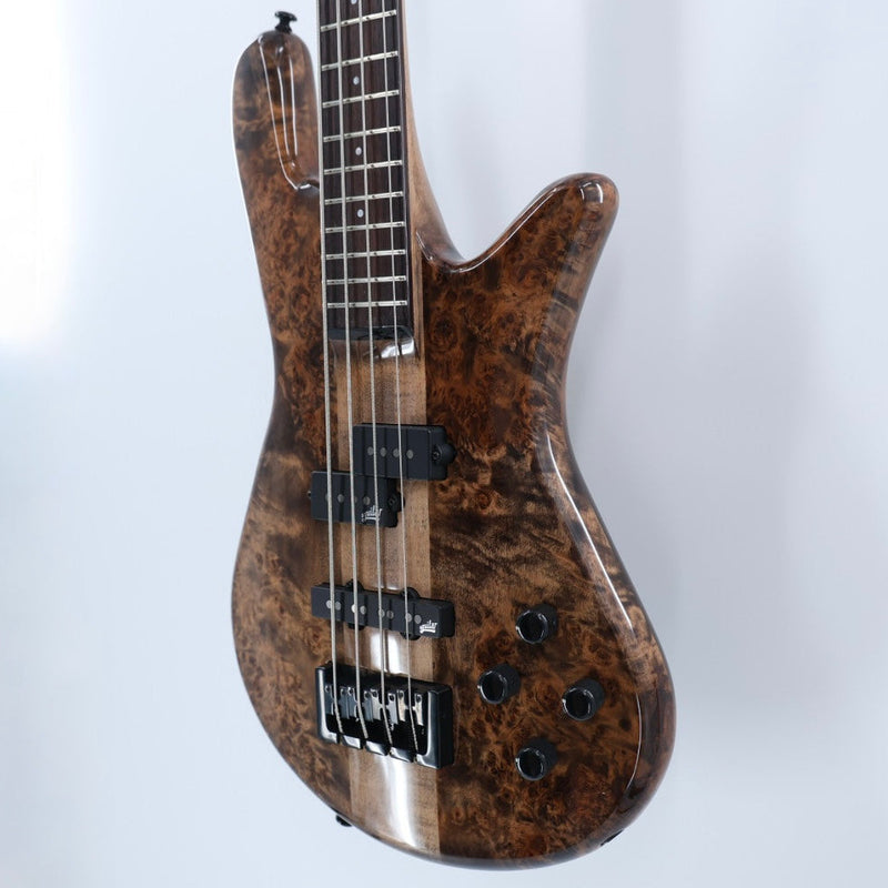 Spector NS Ethos 4 4-String Bass w/ Aguilar Pickups - Super Faded Black Gloss