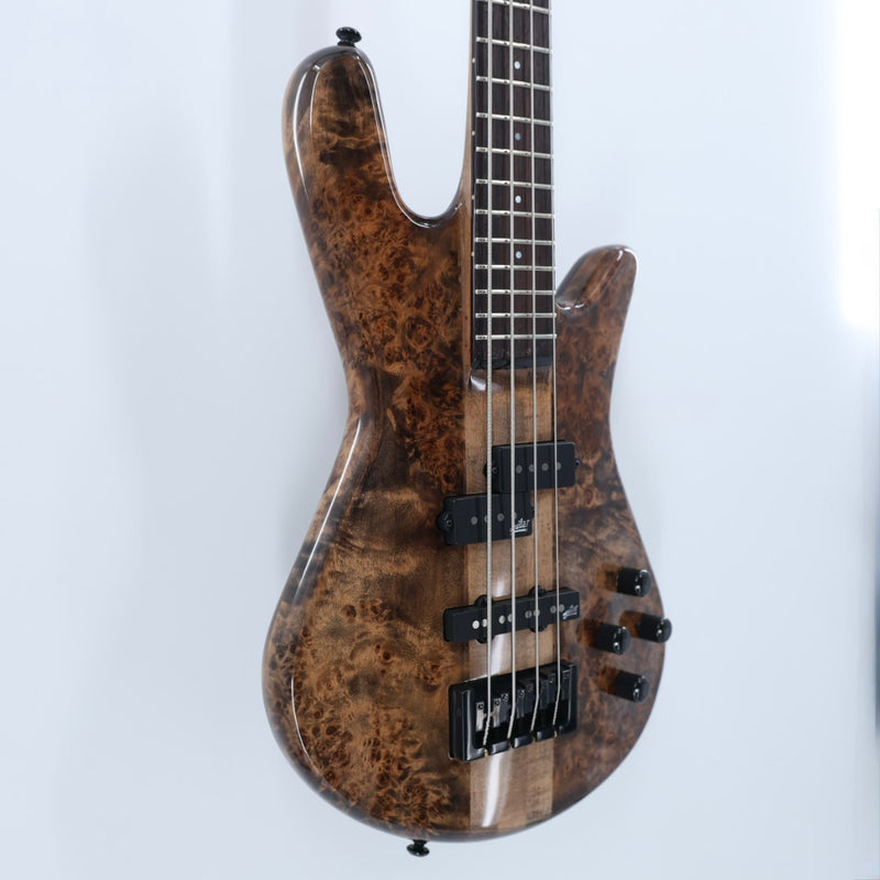 Spector NS Ethos 4 4-String Bass w/ Aguilar Pickups - Super Faded Black Gloss