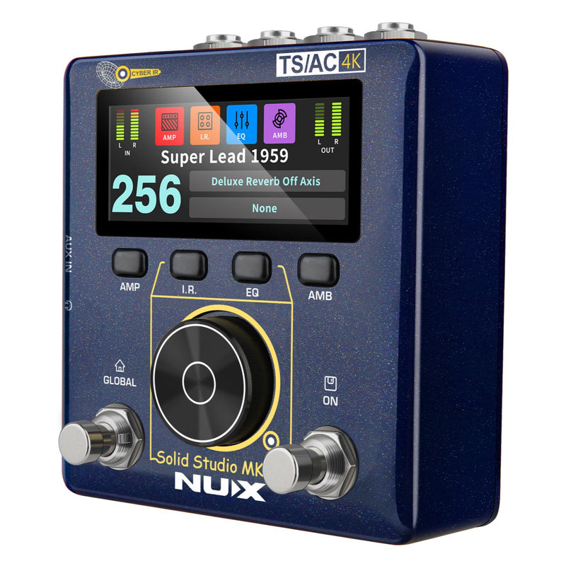 NUX NSS-6 Solid Studio MKII Preamp Power Amp Modeling & IR Loader Pedal