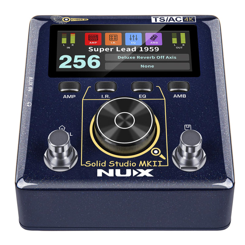 NUX NSS-6 Solid Studio MKII Preamp Power Amp Modeling & IR Loader Pedal