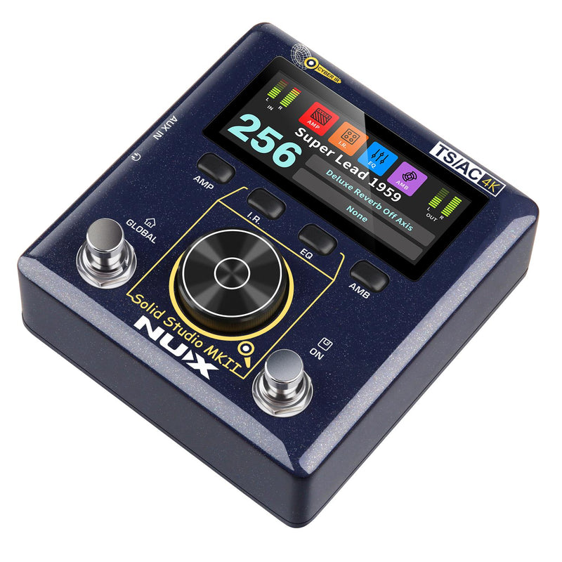 NUX NSS-6 Solid Studio MKII Preamp Power Amp Modeling & IR Loader Pedal