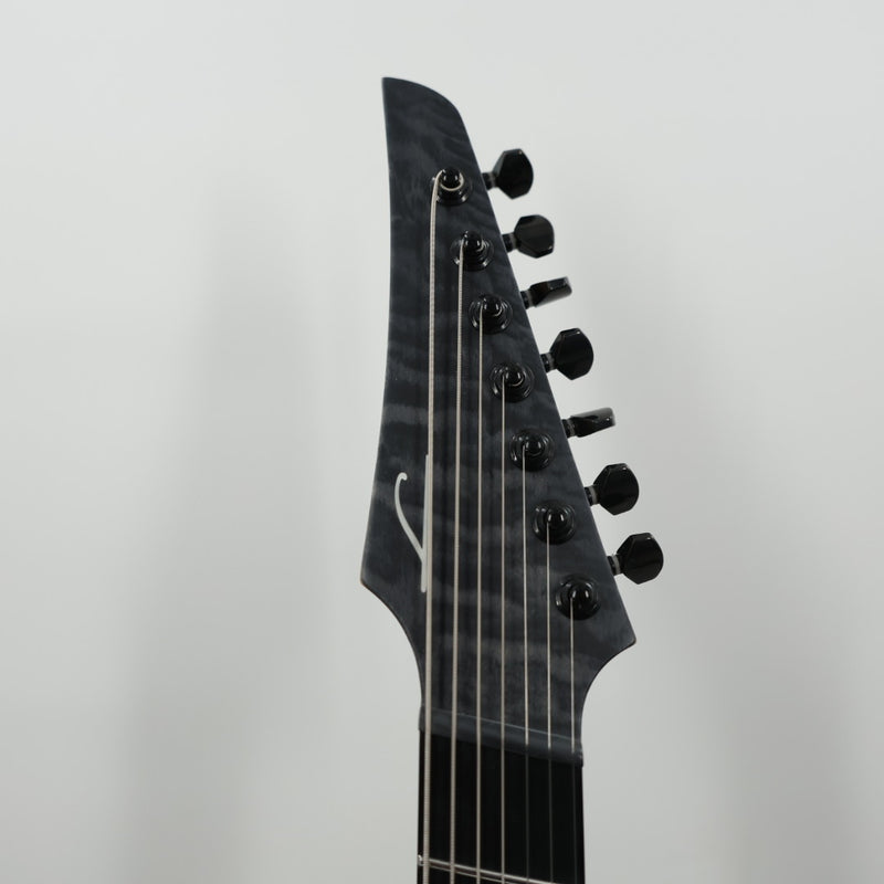 Legator Ninja N7FSS 7- String Multiscale Guitar - Satin Black QM