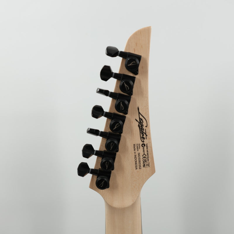 Legator Ninja N7FSS 7- String Multiscale Guitar - Satin Black QM