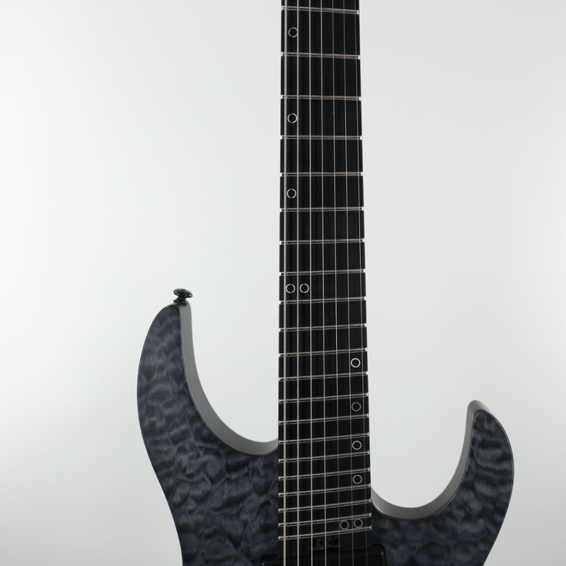 Legator Ninja N7FSS 7- String Multiscale Guitar - Satin Black QM