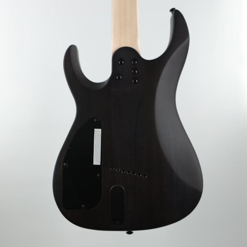 Legator Ninja N7FSS 7- String Multiscale Guitar - Satin Black QM
