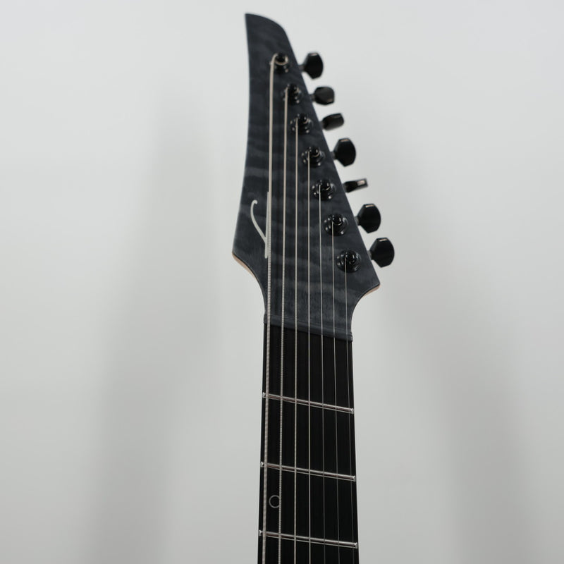 Legator Ninja N7FSS 7- String Multiscale Guitar - Satin Black QM