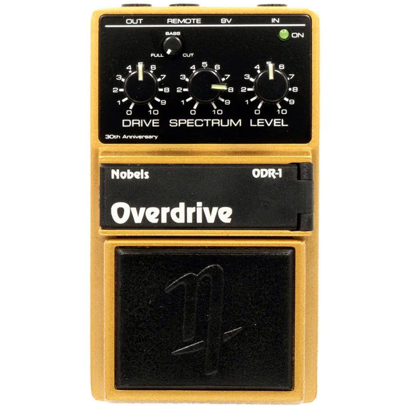 Nobels ODR-1 Limited Edition 30th Anniversary Gold Edition Natural Overdrive with Bass Cut Control