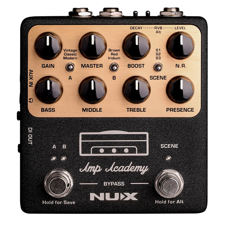 NUX NGS-6 Amp Academy Amp Modeler IR Loader and Multi-Effects Pedal