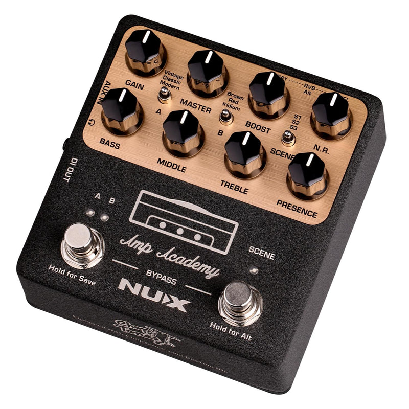 NUX NGS-6 Amp Academy Amp Modeler IR Loader and Multi-Effects Pedal