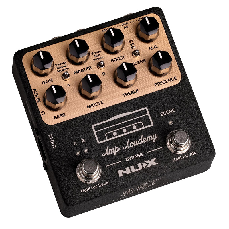 NUX NGS-6 Amp Academy Amp Modeler IR Loader and Multi-Effects Pedal