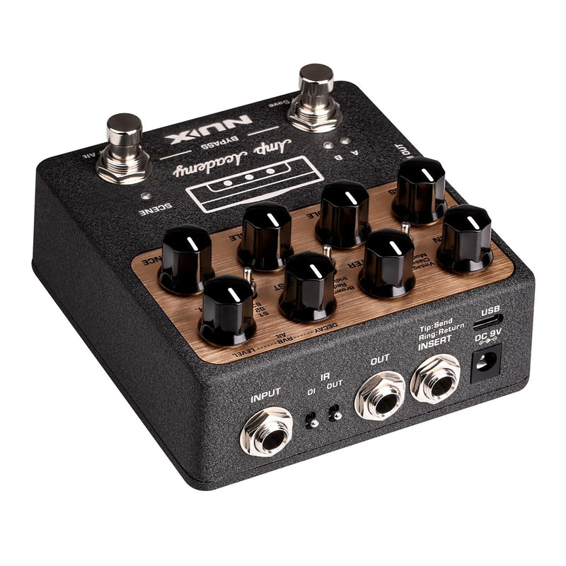 NUX NGS-6 Amp Academy Amp Modeler IR Loader and Multi-Effects Pedal