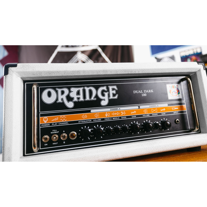 Orange Limited Edition Dual Dark 100 Head in White (Only 60 in USA!)