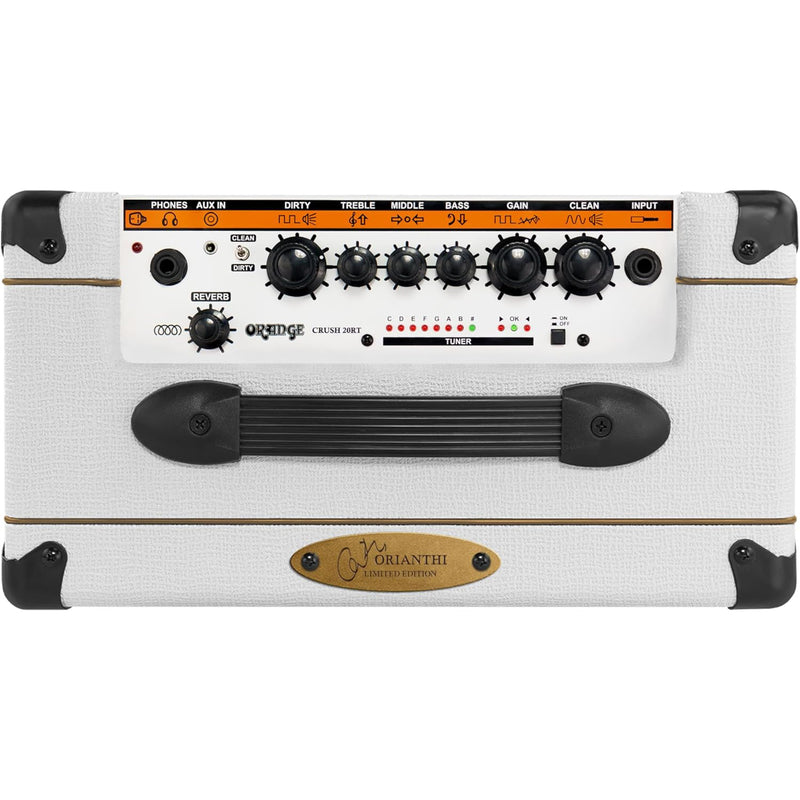 Orange Limited-Edition Orianthi Crush 20RT 20-Watt 1x8" Guitar Combo Amplifier - Orianthi White