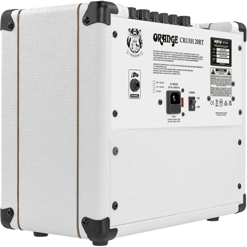 Orange Limited-Edition Orianthi Crush 20RT 20-Watt 1x8" Guitar Combo Amplifier - Orianthi White
