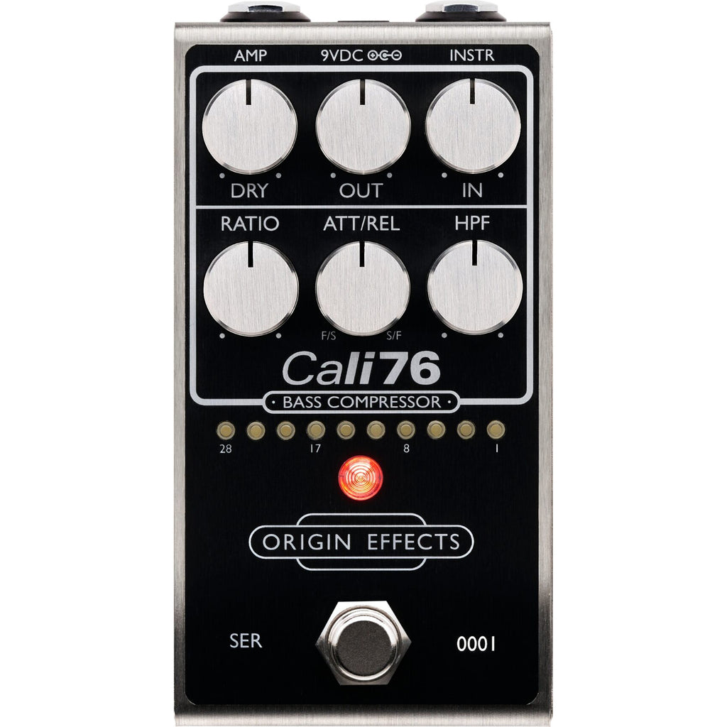 Origin Effects Cali76 Bass Compressor Pedal - Black