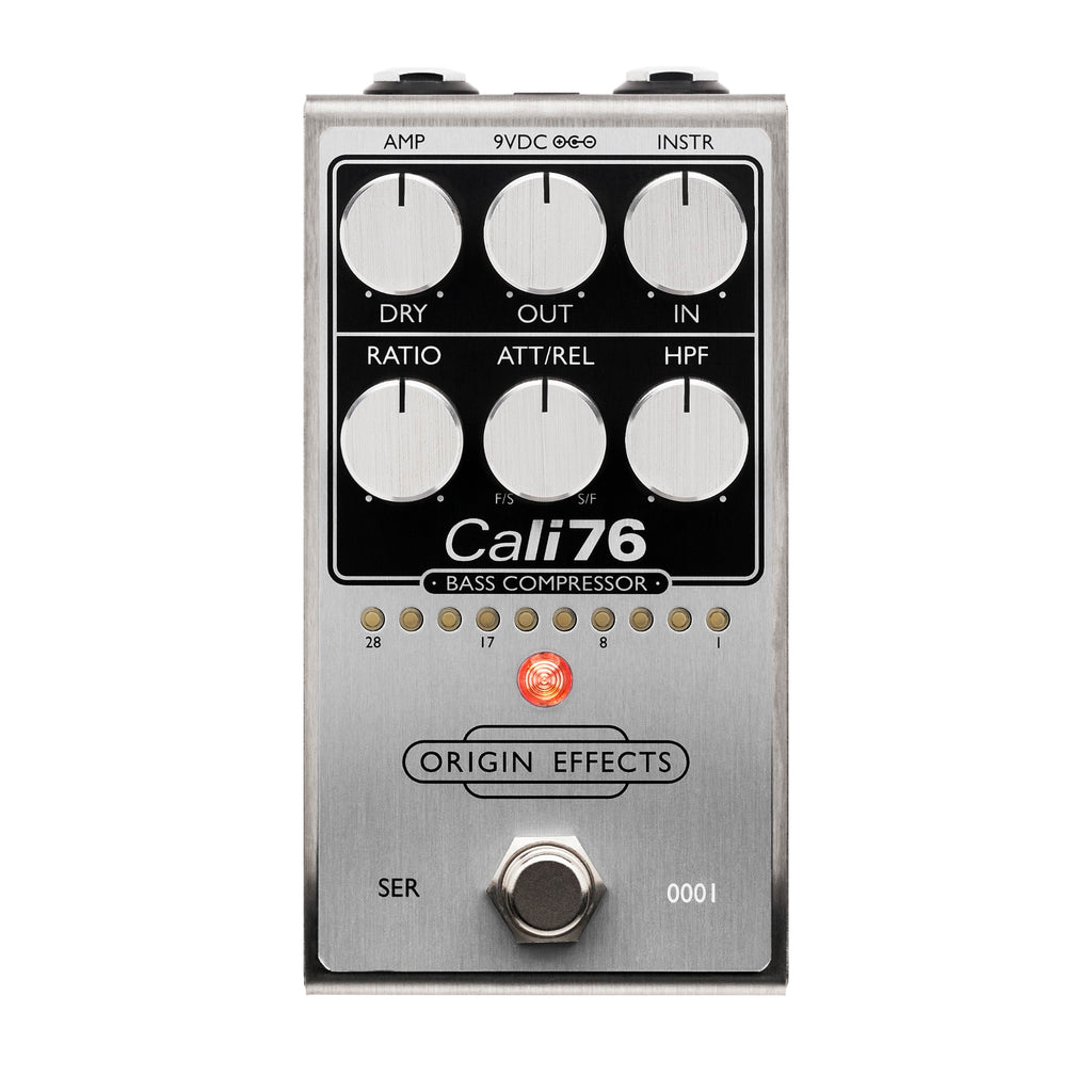 Origin Effects Cali76 Bass Compressor Pedal - Classic Silver