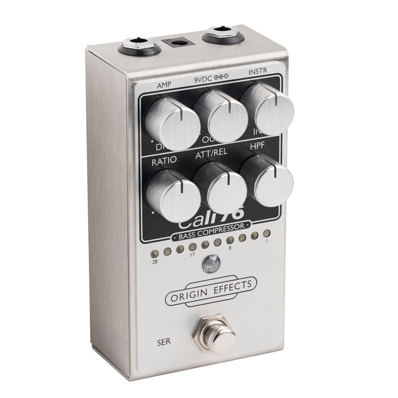 Origin Effects Cali76 Bass Compressor Pedal - Classic Silver