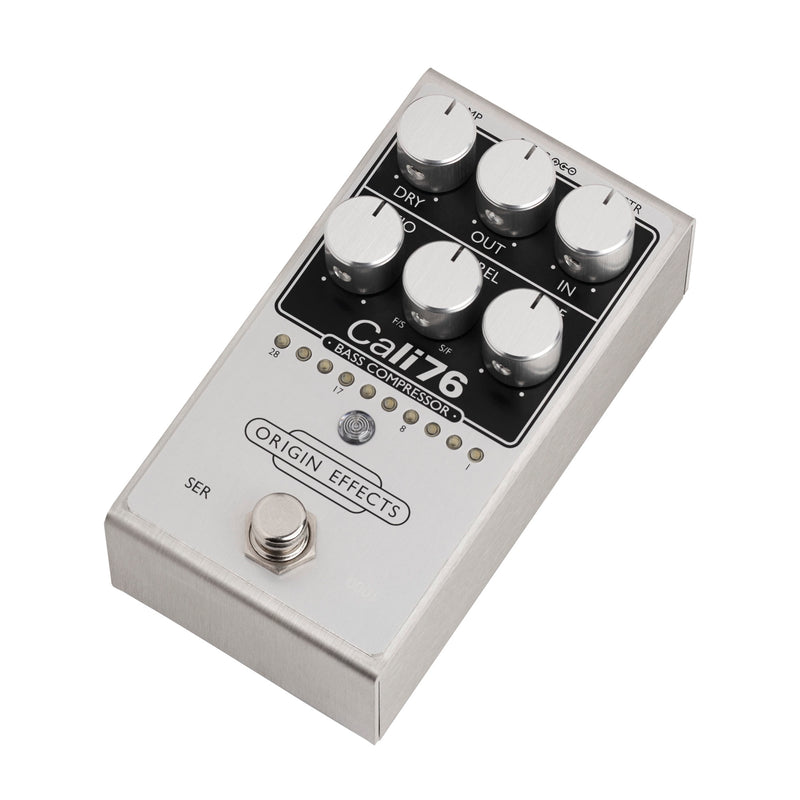 Origin Effects Cali76 Bass Compressor Pedal - Classic Silver