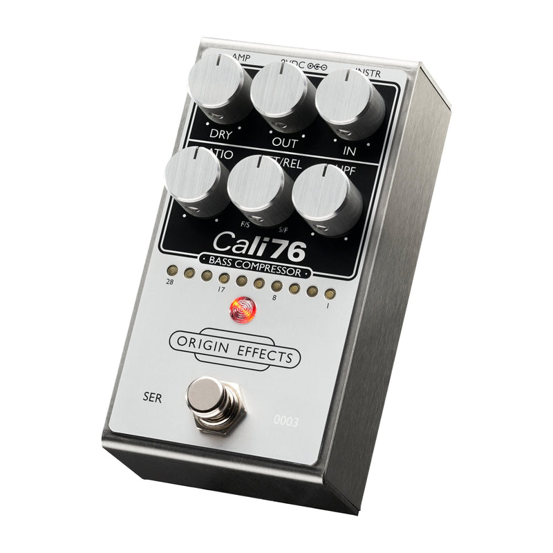 Origin Effects Cali76 Bass Compressor Pedal - Classic Silver