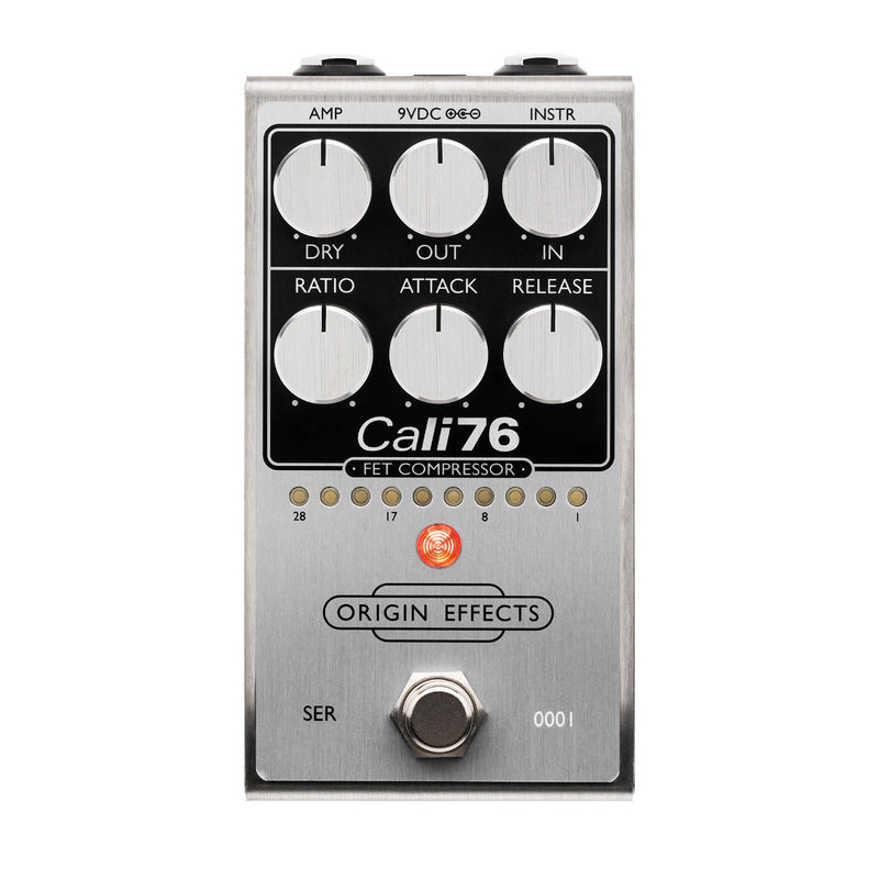 Origin Effects Cali76 FET Compressor Pedal - Classic Silver