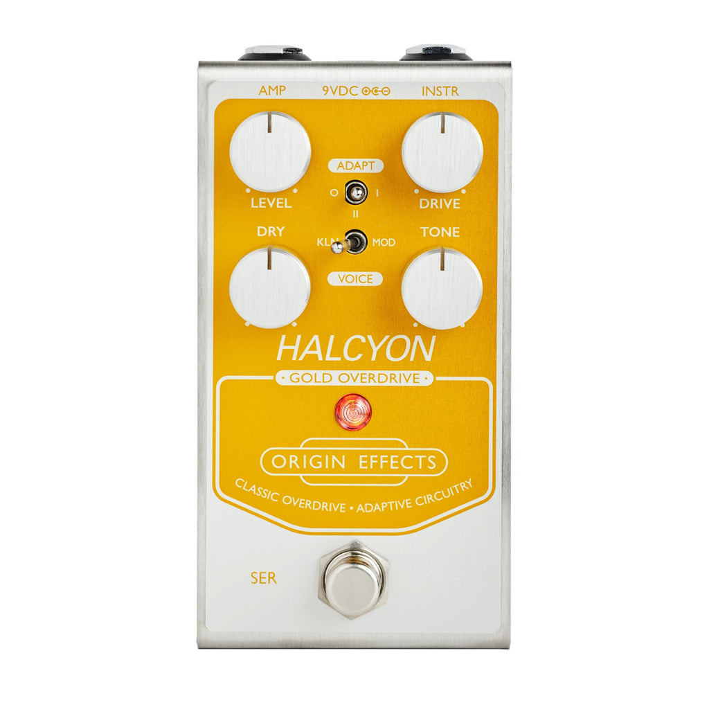 Origin Effects Halcyon Gold Overdrive Pedal - Original Gold