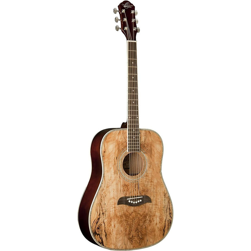 Oscar Schmidt OG2SM Dreadnaught Acoustic Guitar - Spalted Maple