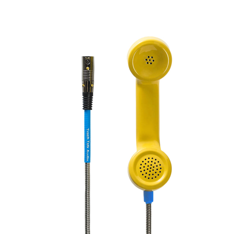 Trash Talk Audio Payphone Microphone - Yellow