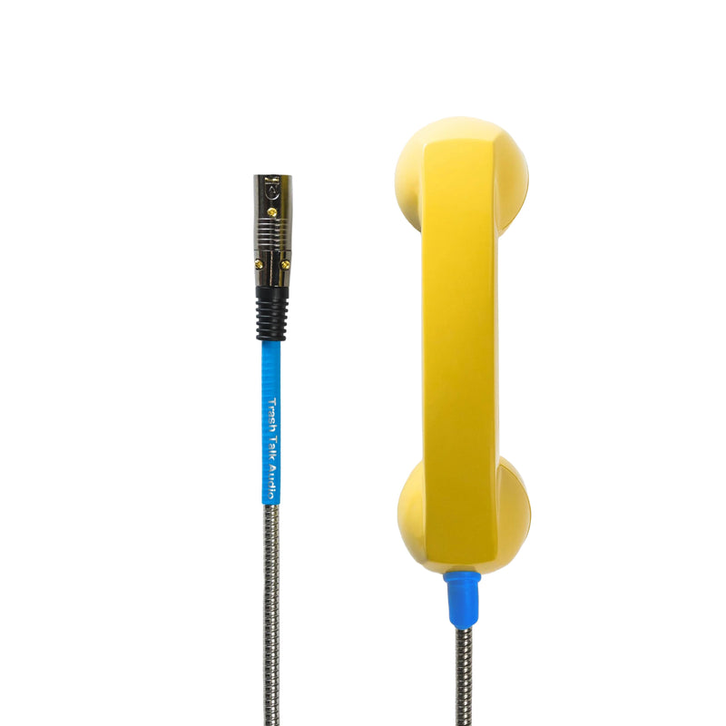Trash Talk Audio Payphone Microphone - Yellow
