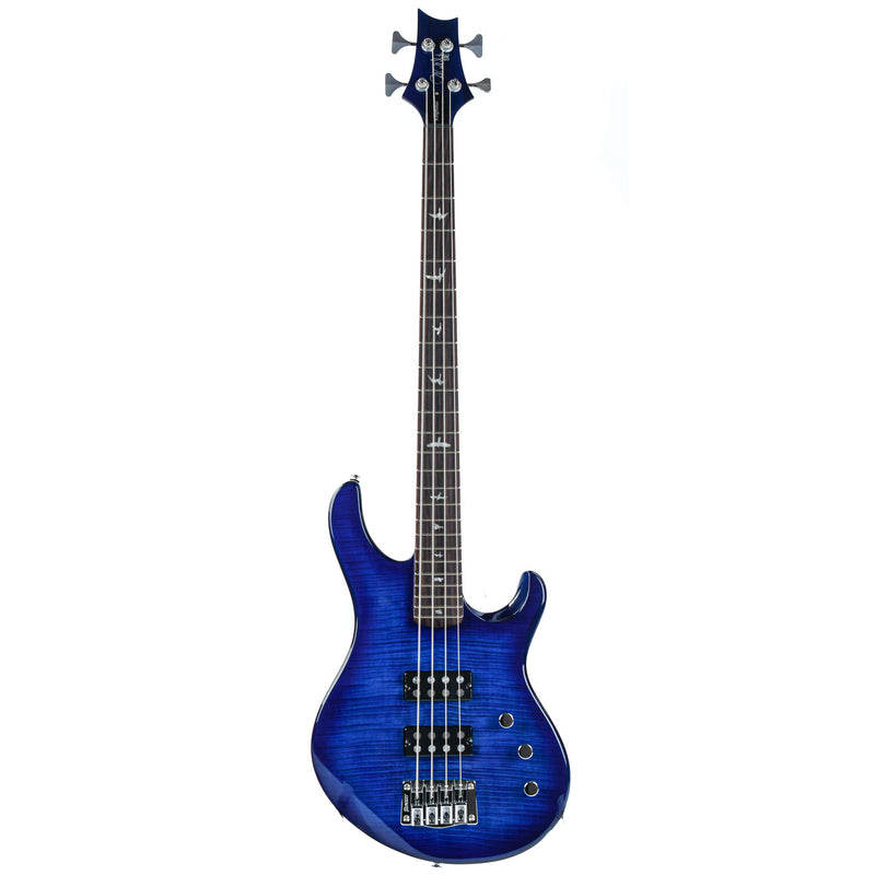 Paul Reed Smith SE Kingfisher Bass w/ Gig Bag - Faded Blue Wrap Around Burst