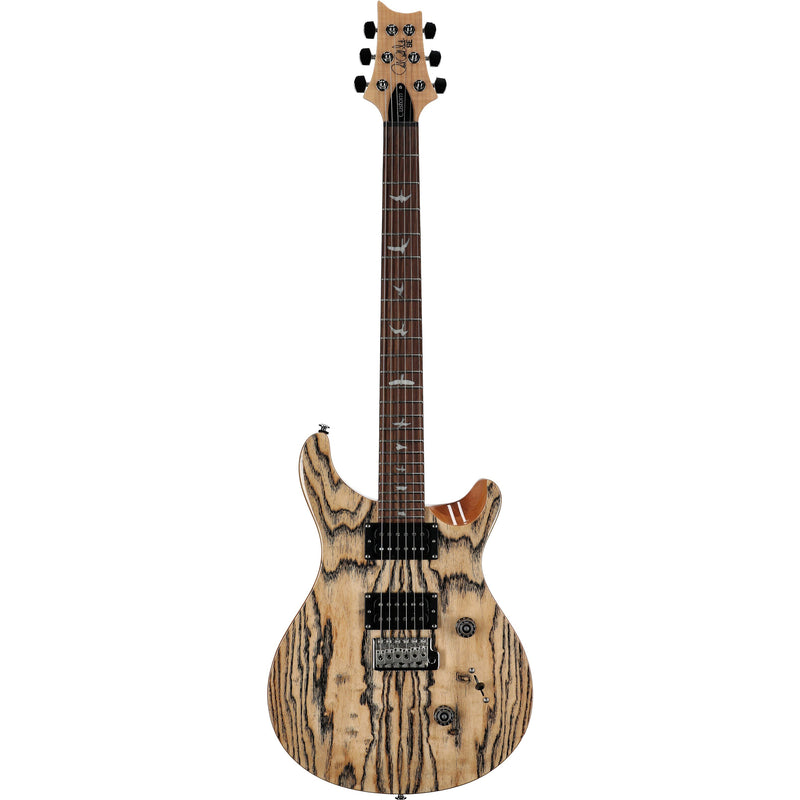 Paul Reed Smith SE Limited Edition "Exotic" Custom 24 Swamp Ash Burl Guitar w/ Gig Bag - Natural
