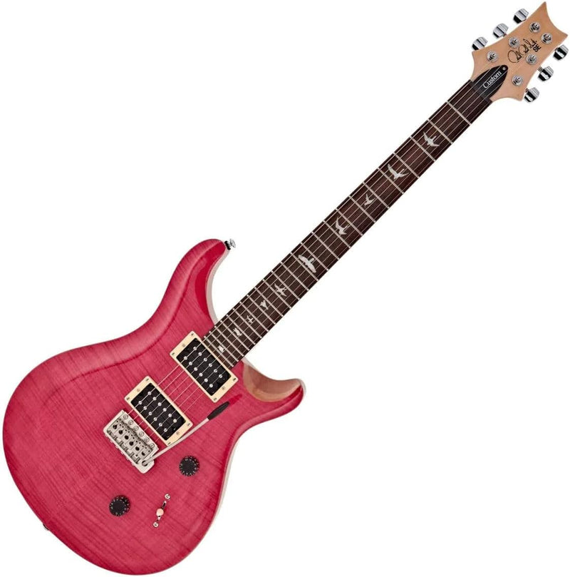 Paul Reed Smith SE Custom 24 Guitar w/ PRS Gig Bag - Bonnie Pink