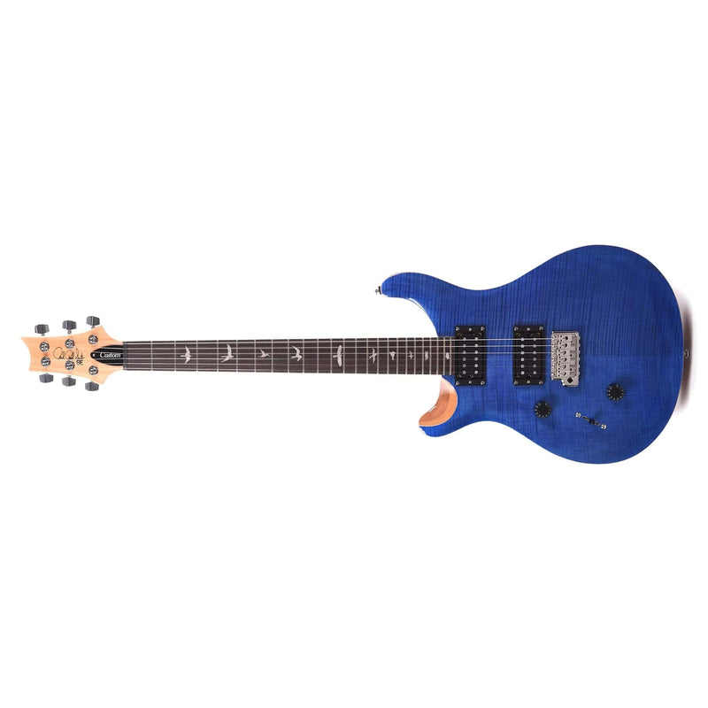 Paul Reed Smith SE Custom 24 Left-Handed Guitar w/ PRS Gig Bag - Faded Blue Burst