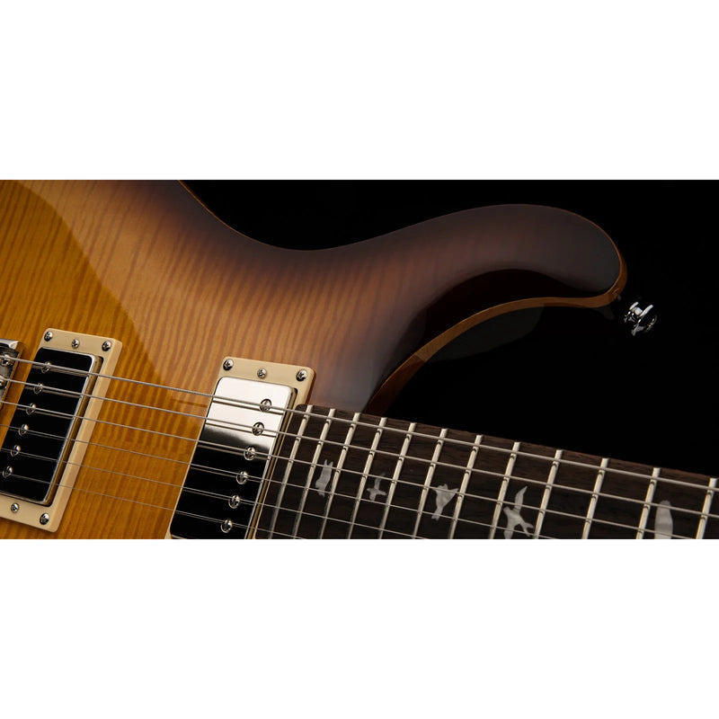 Paul Reed Smith SE DGT David Grissom Signature Electric Guitar - McCarty Tobacco Sunburst w/Bird Inlays